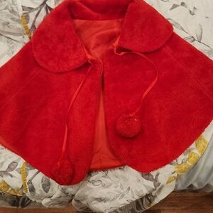Red bolero Christmas jacket